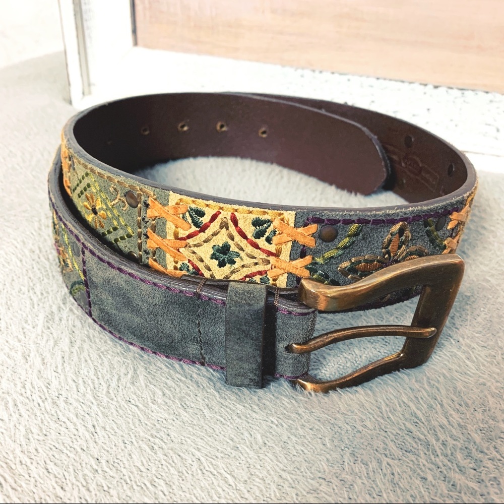 Fossil Boho Genuine Leather Belt